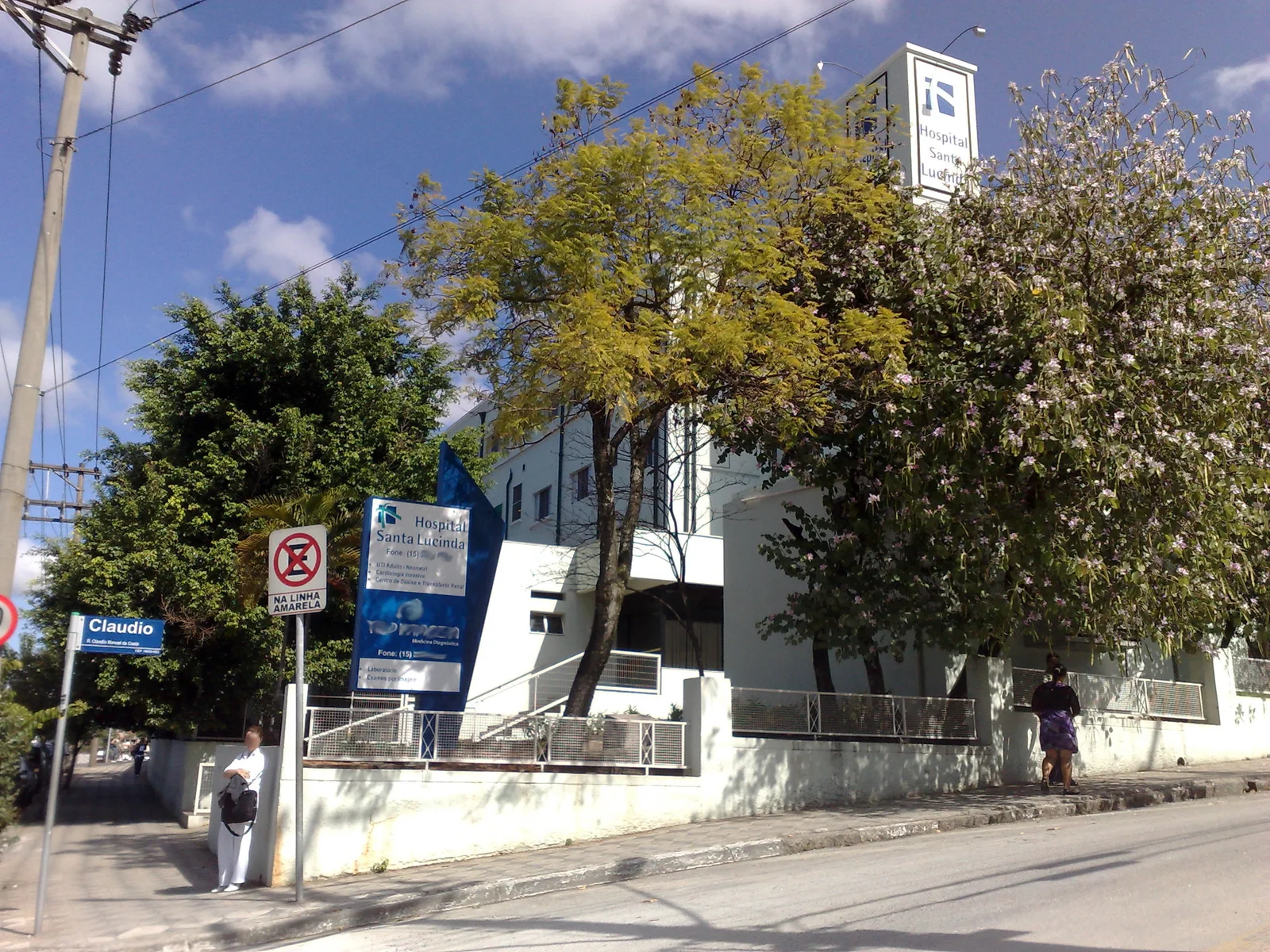 Fachada do Hospital Santa Lucinda, em Sorocaba, uma das unidades da residência médica da PUC-SP