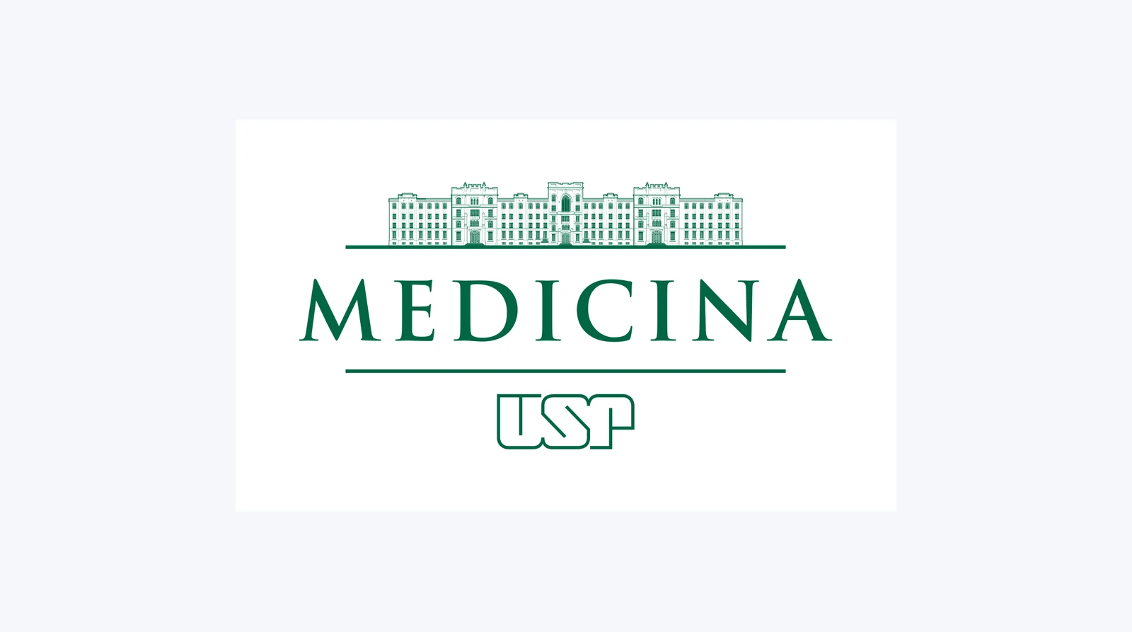 Logotipo oficial da Faculdade de Medicina da USP