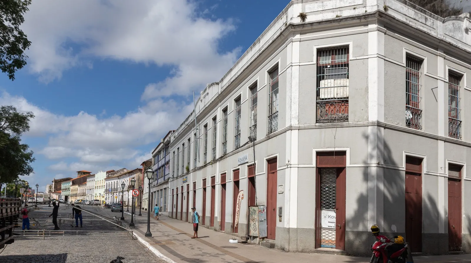 Rua do centro histórico de São Luís (MA), sede do processo seletivo do Hospital São Domingos