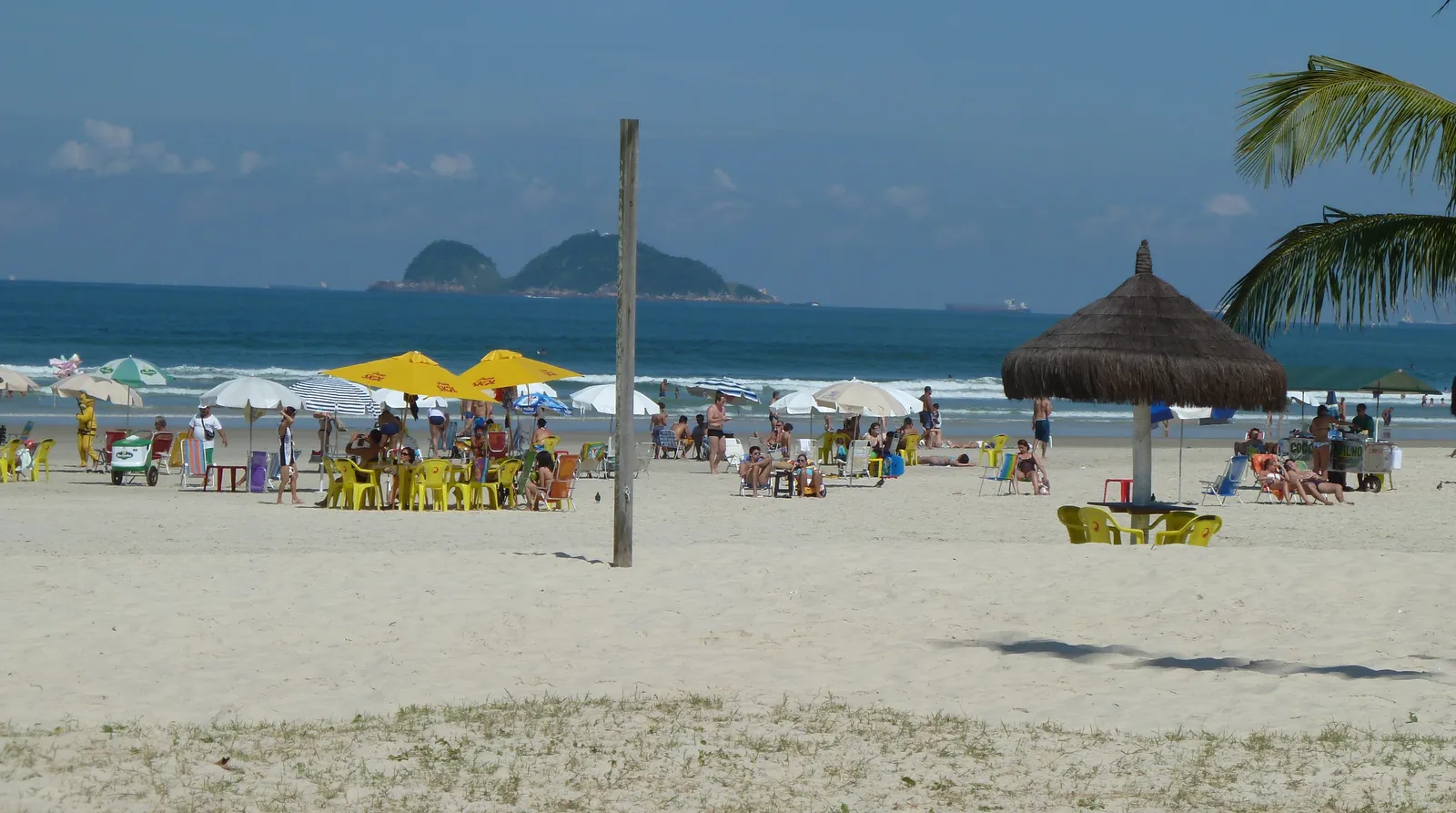 Praia da Enseada, em Guarujá/SP